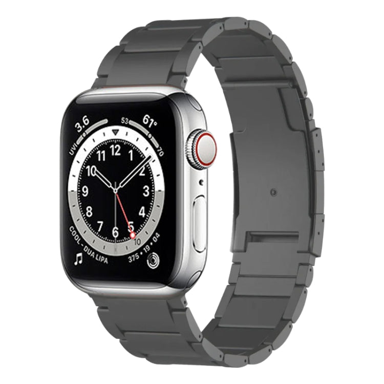 For Apple Watch Series 6 44mm Titanium Metal Watch Band