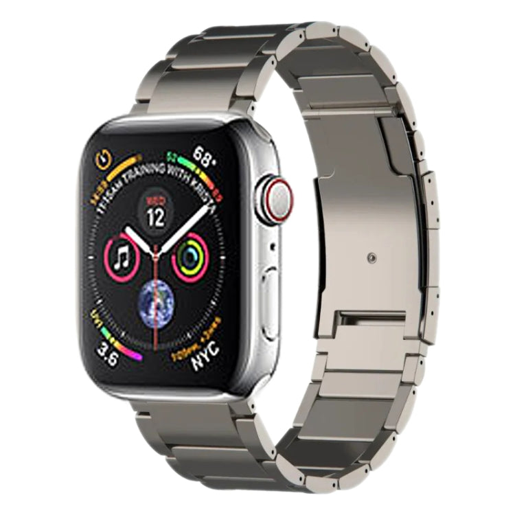 For Apple Watch Series 4 44mm Titanium Metal Watch Band