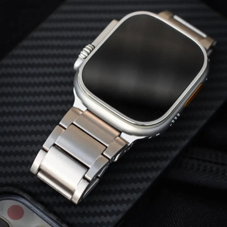 For Apple Watch Series 3 38mm Titanium Metal Watch Band