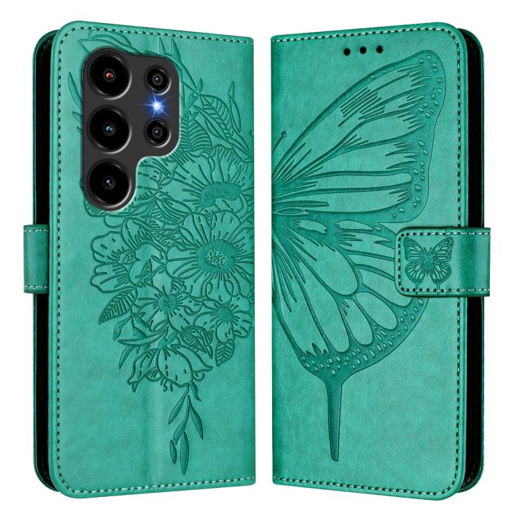 For Blackview Wave 10 Embossed Butterfly Leather Phone Case