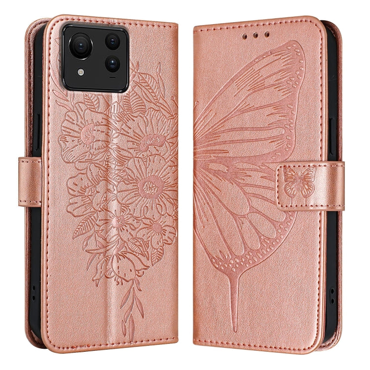 For Asus Zenfone 11 Ultra Embossed Butterfly Leather Phone Case