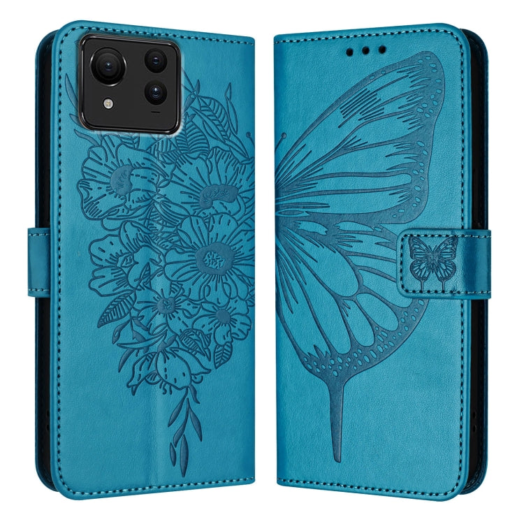 For Asus Zenfone 11 Ultra Embossed Butterfly Leather Phone Case