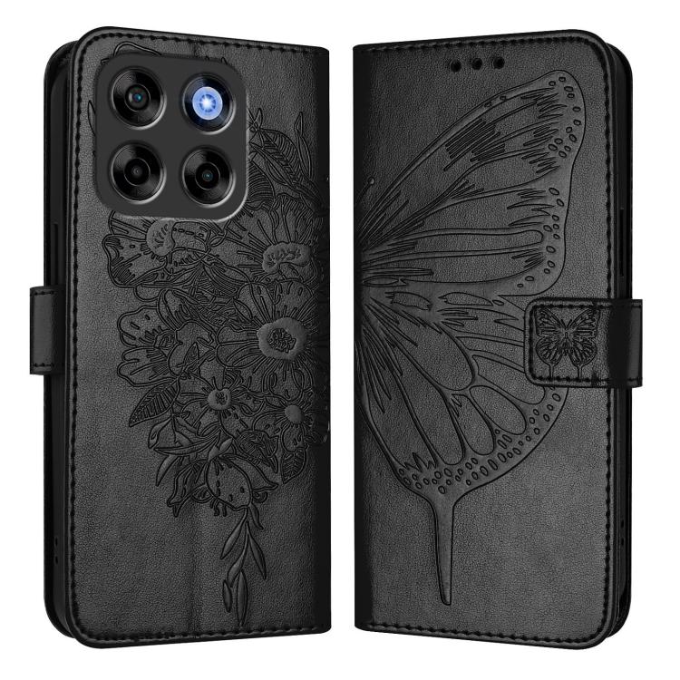For ZTE Blade V70 Vita / V70 Design Embossed Butterfly Leather Phone Case