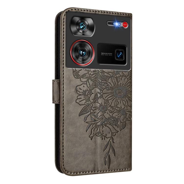 For ZTE Nubia Z60 Ultra Embossed Butterfly Leather Phone Case