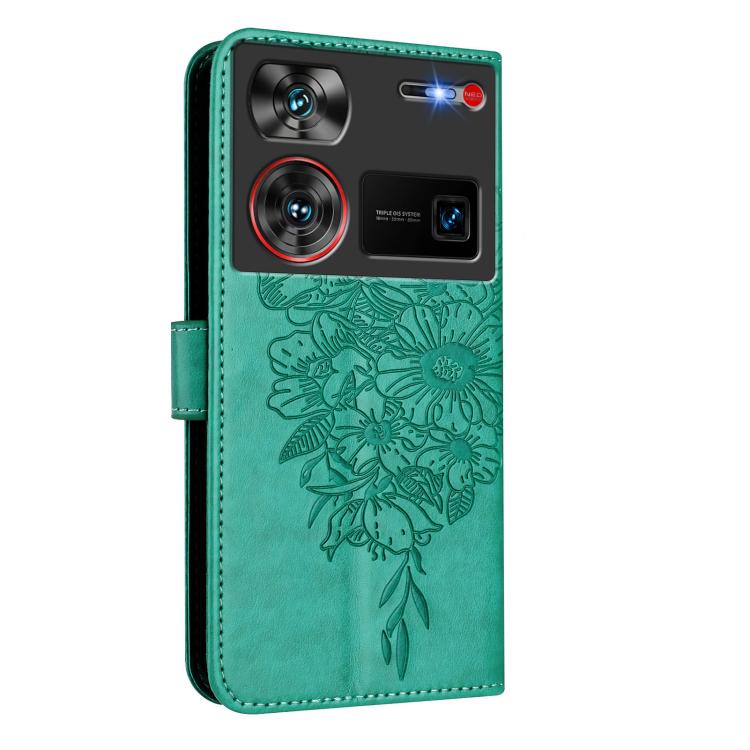 For ZTE Nubia Z60 Ultra Embossed Butterfly Leather Phone Case