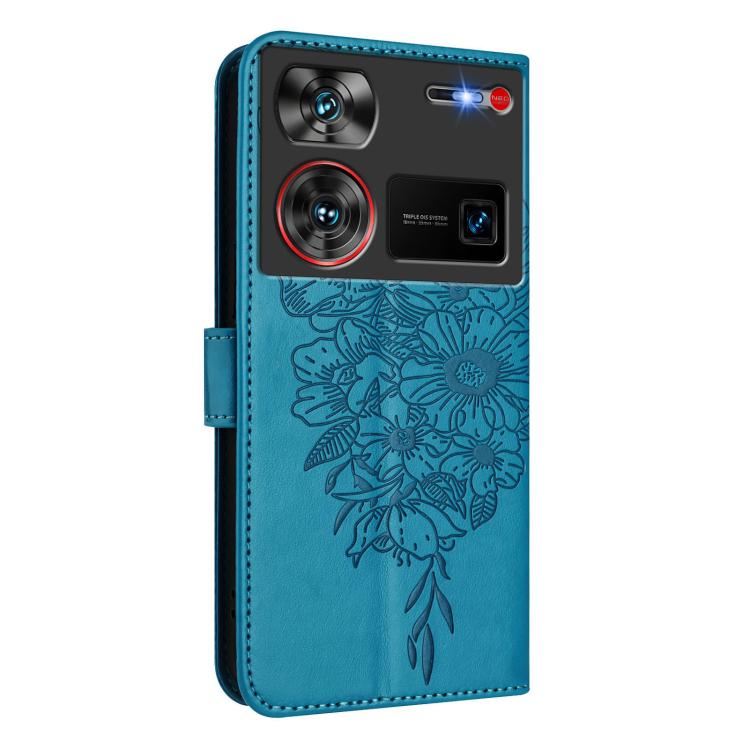 For ZTE Nubia Z60 Ultra Embossed Butterfly Leather Phone Case