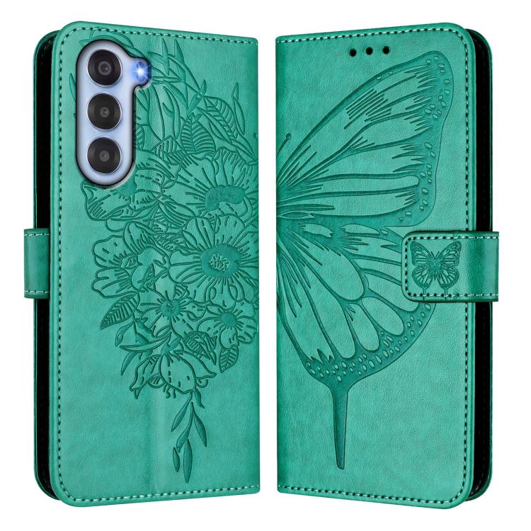 For ZTE Nubia S 5G A403ZT Embossed Butterfly Leather Phone Case