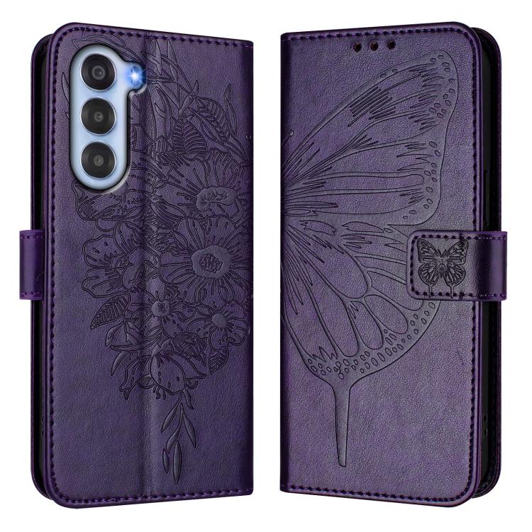 For ZTE Nubia S 5G A403ZT Embossed Butterfly Leather Phone Case