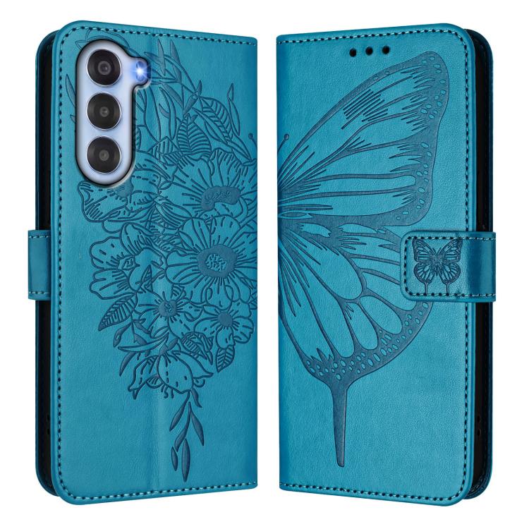 For ZTE Nubia S 5G A403ZT Embossed Butterfly Leather Phone Case