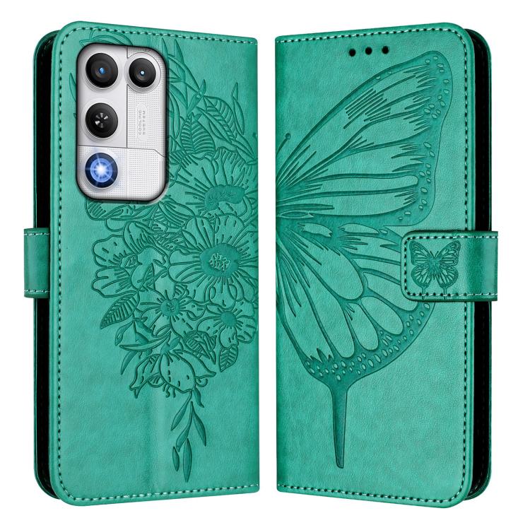For ZTE nubia RedMagic 11 Air Embossed Butterfly Leather Phone Case
