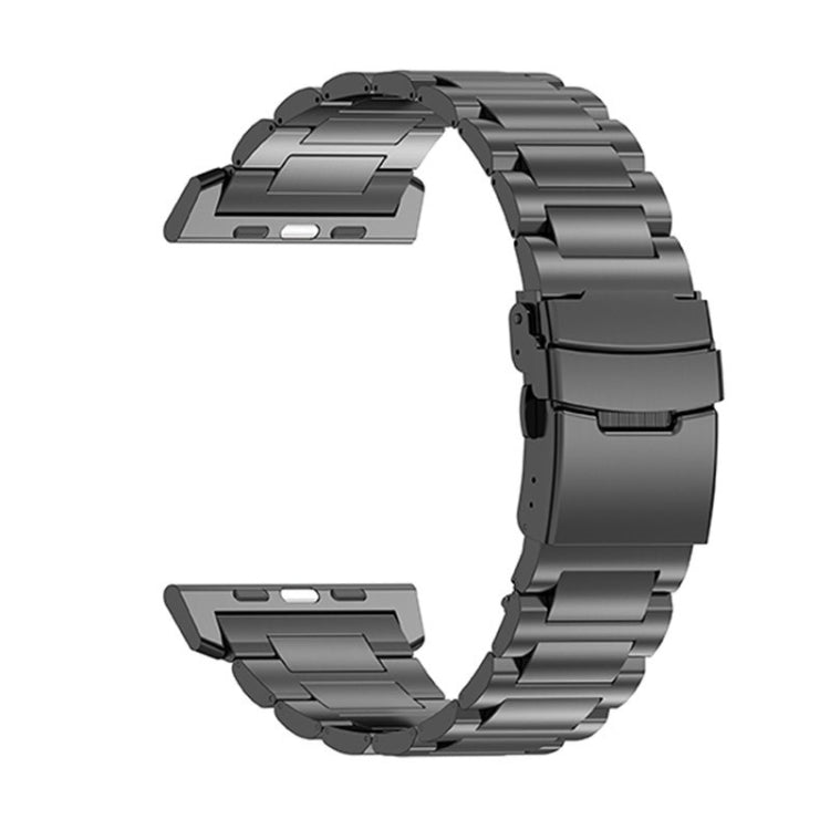 For Apple Watch Series 9 45mm 26mm Safety Buckle Titanium Alloy Watch Band