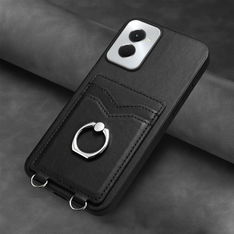 For Motorola Moto G Power 5G 2024 R20 Ring Card Holder Phone Case