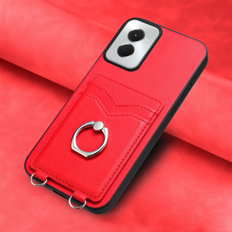 For Motorola Moto G Power 5G 2024 R20 Ring Card Holder Phone Case