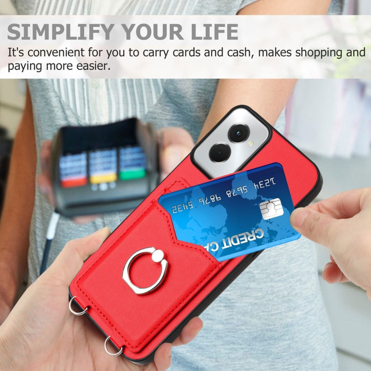For Motorola Moto G Power 5G 2024 R20 Ring Card Holder Phone Case
