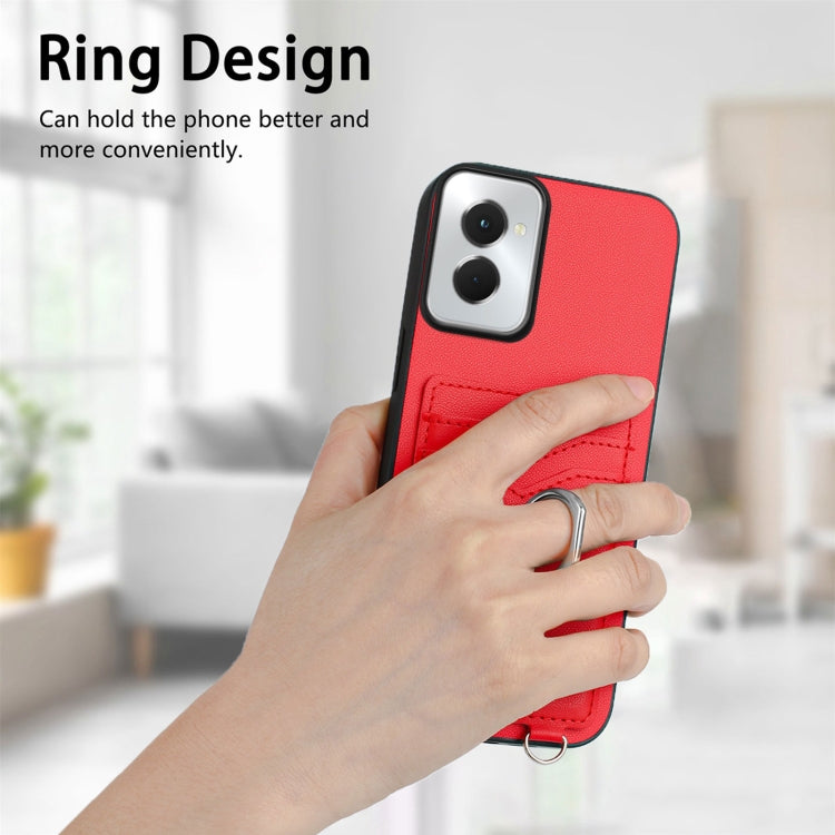 For Motorola Moto G Power 5G 2024 R20 Ring Card Holder Phone Case