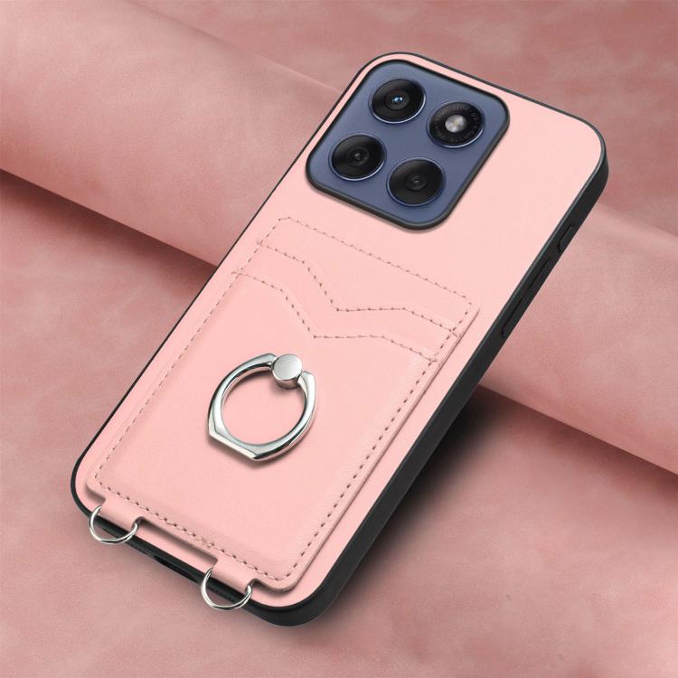 For Motorola Edge 60 Fusion / Edge 60 R20 Ring Card Holder Phone Case