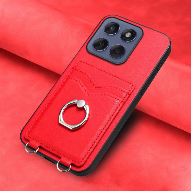For Motorola Edge 60 Fusion / Edge 60 R20 Ring Card Holder Phone Case