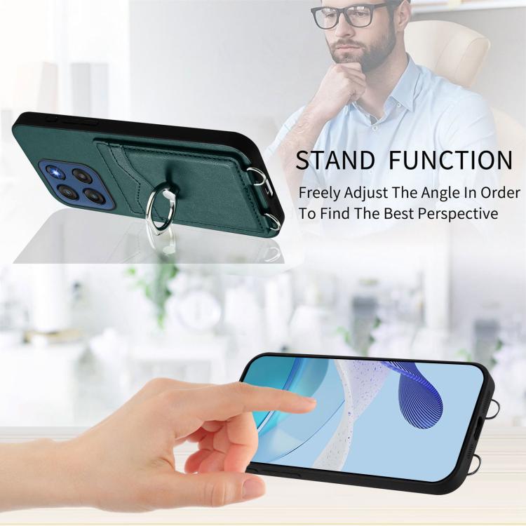 For Motorola Edge 60 Stylus 5G R20 Ring Card Holder Phone Case