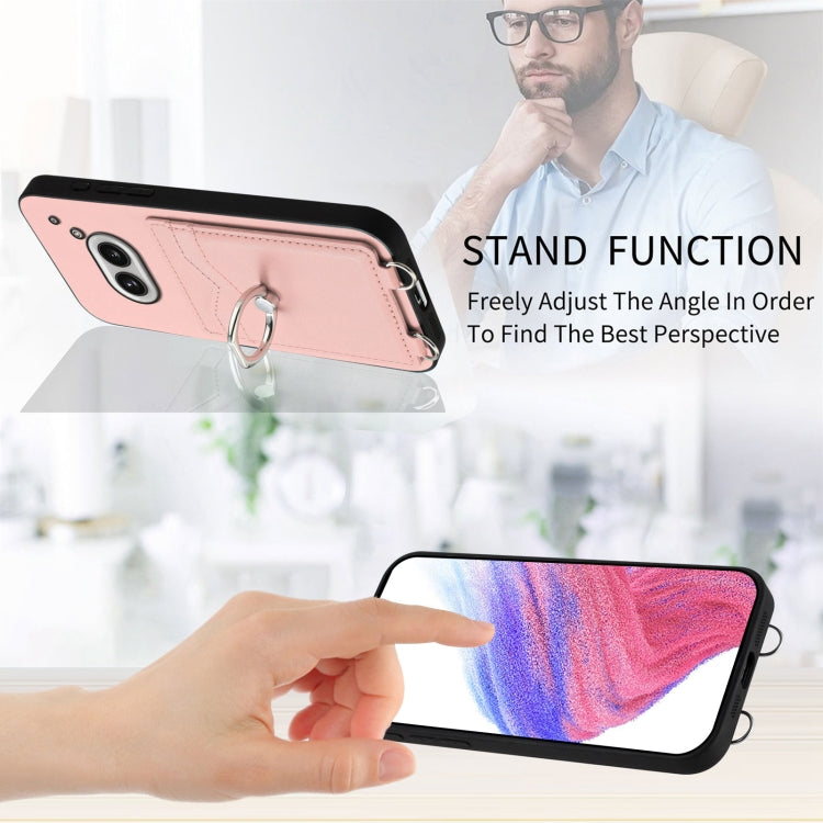 For Nothing Phone 2a R20 Ring Card Holder Phone Case
