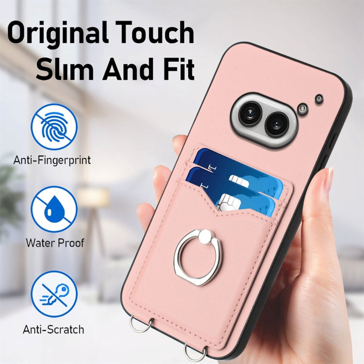 For Nothing Phone 2a R20 Ring Card Holder Phone Case