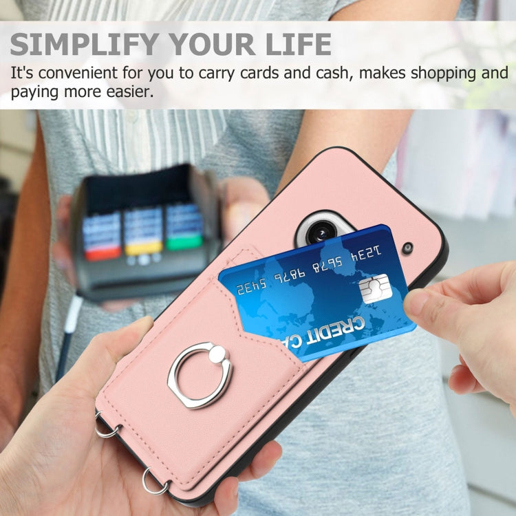 For Nothing Phone 2a R20 Ring Card Holder Phone Case