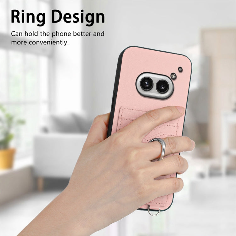 For Nothing Phone 2a R20 Ring Card Holder Phone Case