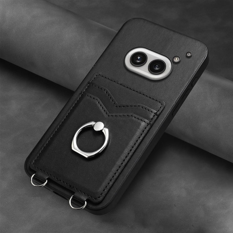 For Nothing Phone 2a R20 Ring Card Holder Phone Case