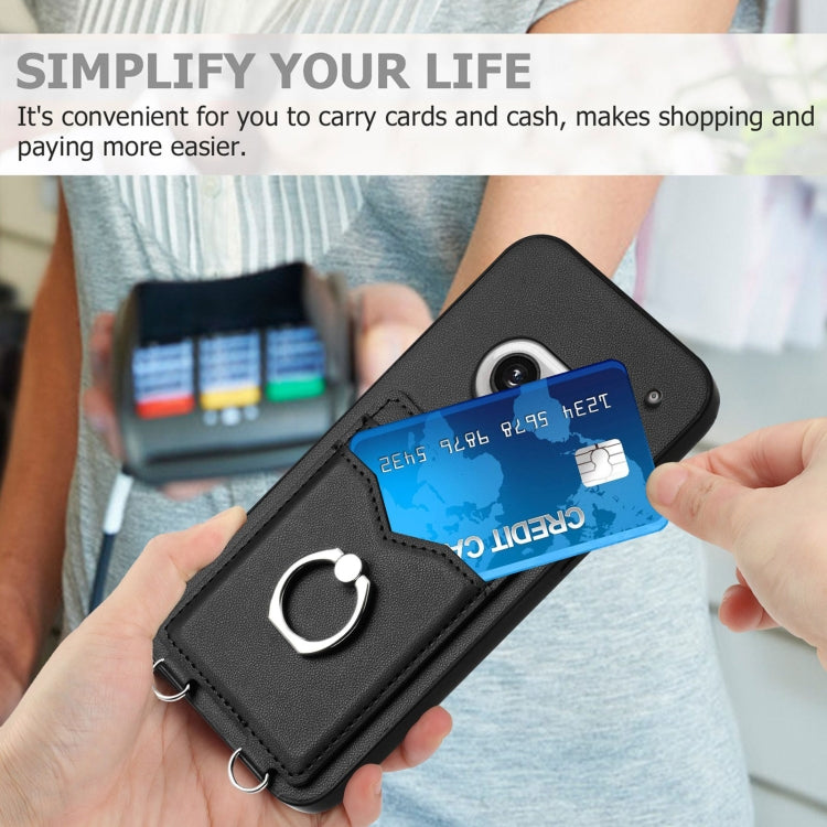 For Nothing Phone 2a R20 Ring Card Holder Phone Case