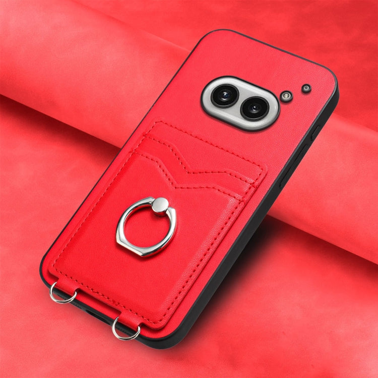 For Nothing Phone 2a R20 Ring Card Holder Phone Case