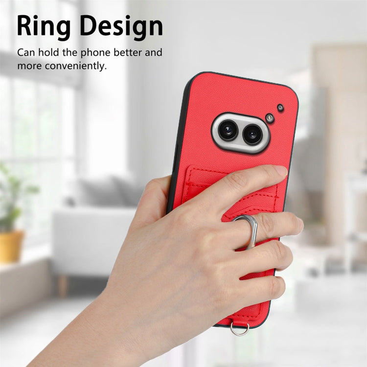 For Nothing Phone 2a R20 Ring Card Holder Phone Case