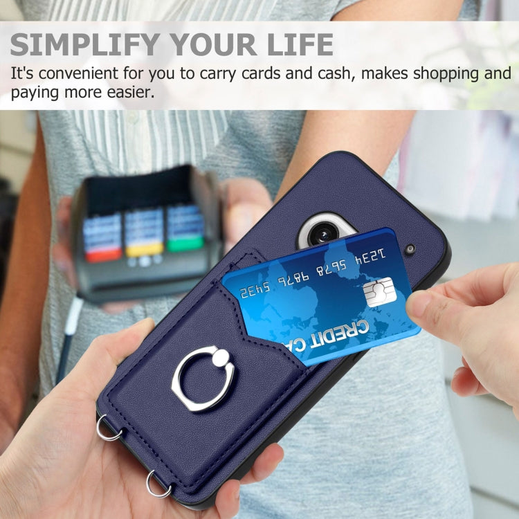 For Nothing Phone 2a R20 Ring Card Holder Phone Case