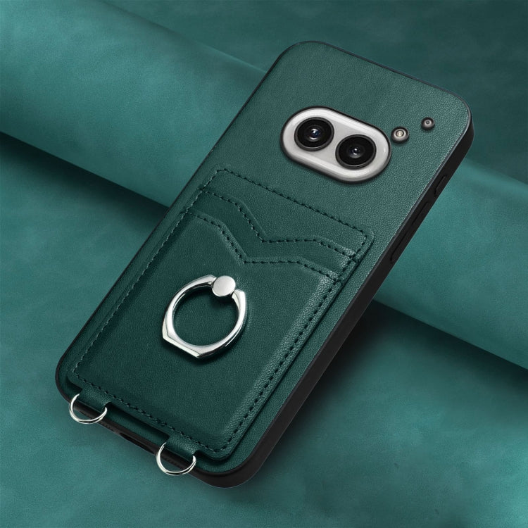 For Nothing Phone 2a R20 Ring Card Holder Phone Case
