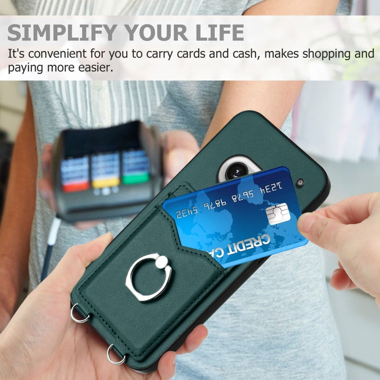 For Nothing Phone 2a R20 Ring Card Holder Phone Case