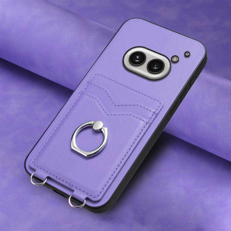 For Nothing Phone 2a R20 Ring Card Holder Phone Case