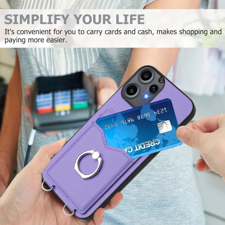 For Nothing CMF Phone 2 Pro R20 Ring Card Holder Phone Case