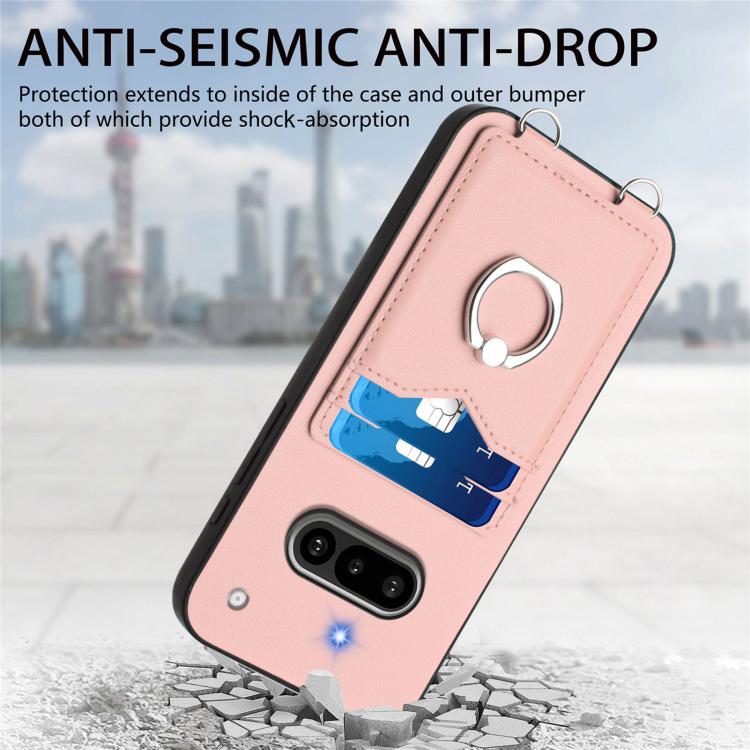 For Nothing Phone 3a R20 Ring Card Holder Phone Case
