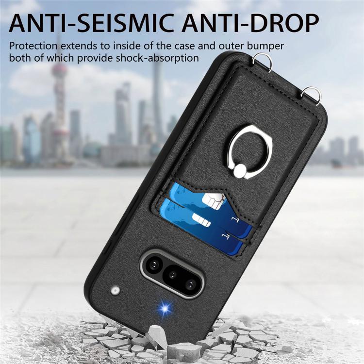 For Nothing Phone 3a R20 Ring Card Holder Phone Case