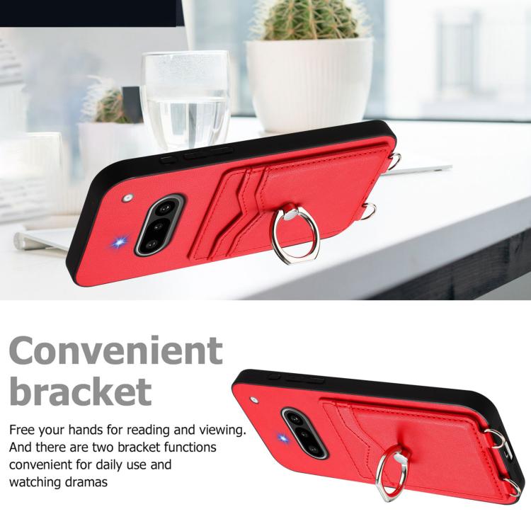 For Nothing Phone 3a R20 Ring Card Holder Phone Case