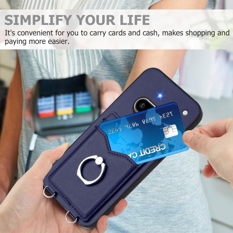 For Nothing Phone 3a R20 Ring Card Holder Phone Case