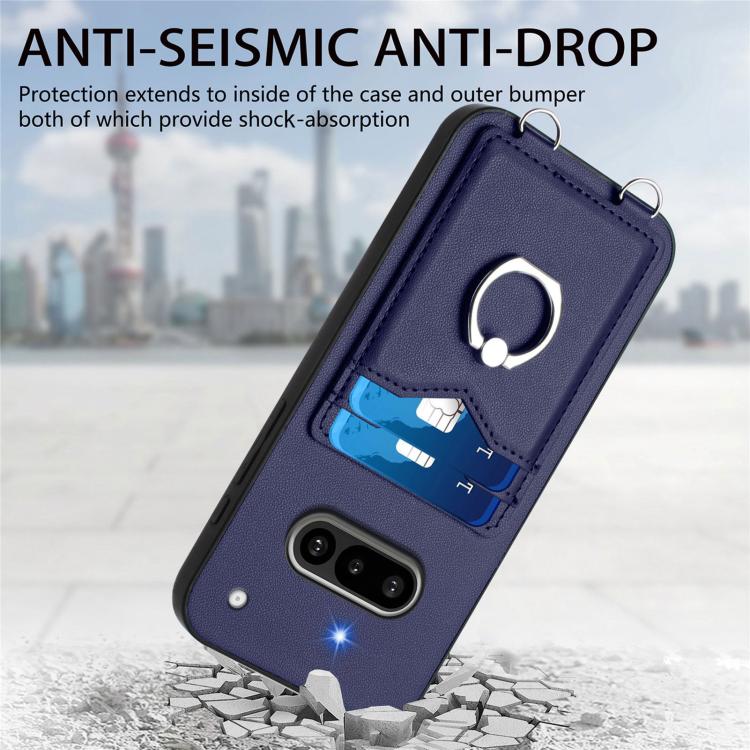 For Nothing Phone 3a R20 Ring Card Holder Phone Case