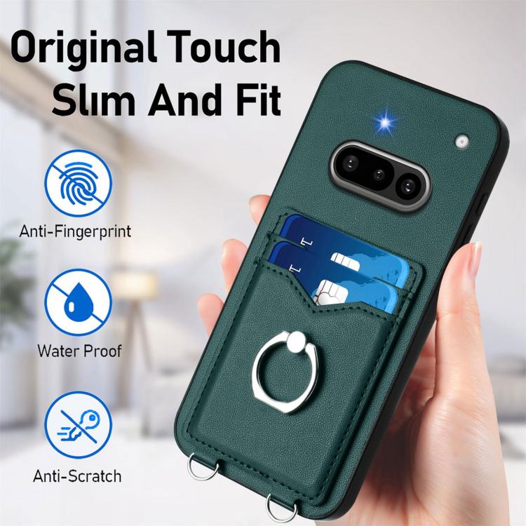 For Nothing Phone 3a R20 Ring Card Holder Phone Case