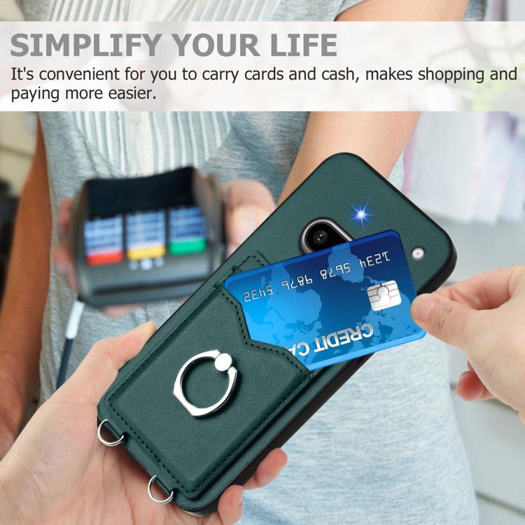 For Nothing Phone 3a R20 Ring Card Holder Phone Case