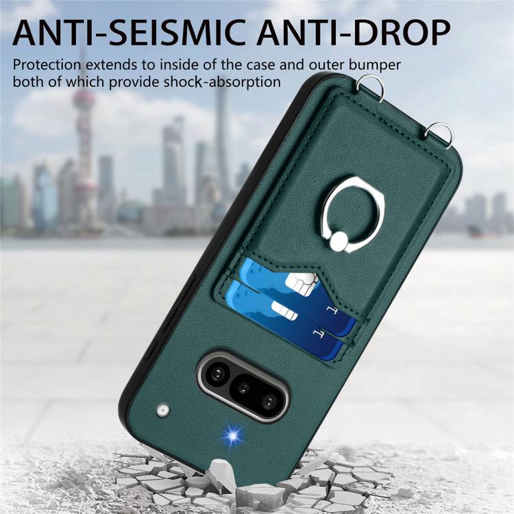 For Nothing Phone 3a R20 Ring Card Holder Phone Case