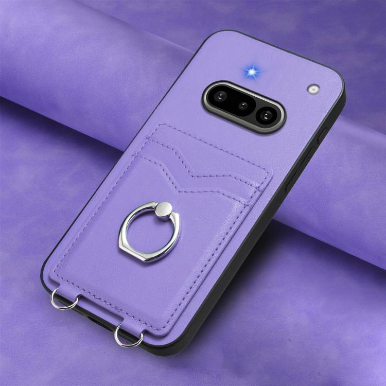 For Nothing Phone 3a R20 Ring Card Holder Phone Case