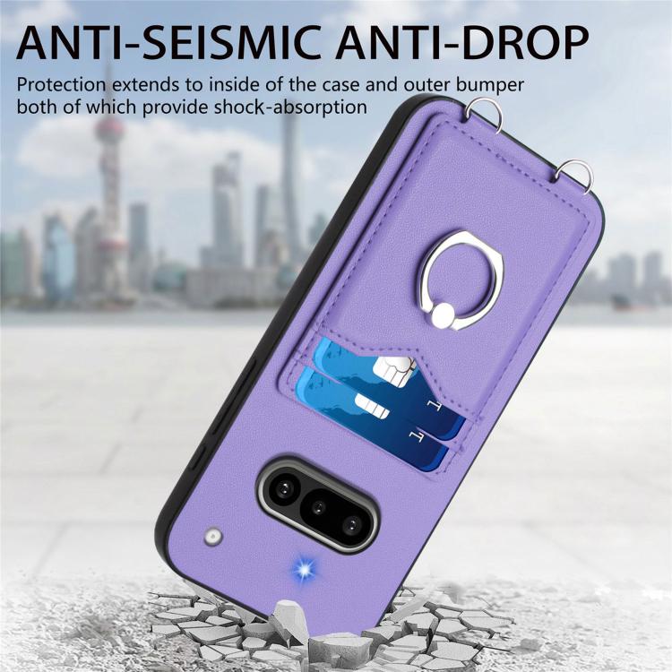 For Nothing Phone 3a R20 Ring Card Holder Phone Case