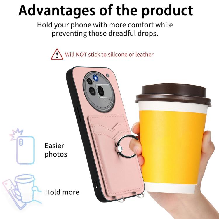 For Nothing Phone 3a Pro R20 Ring Card Holder Phone Case