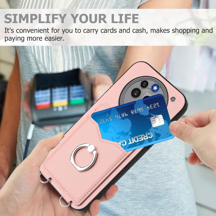 For Nothing Phone 3a Pro R20 Ring Card Holder Phone Case