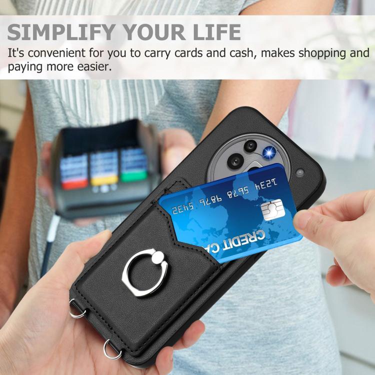 For Nothing Phone 3a Pro R20 Ring Card Holder Phone Case