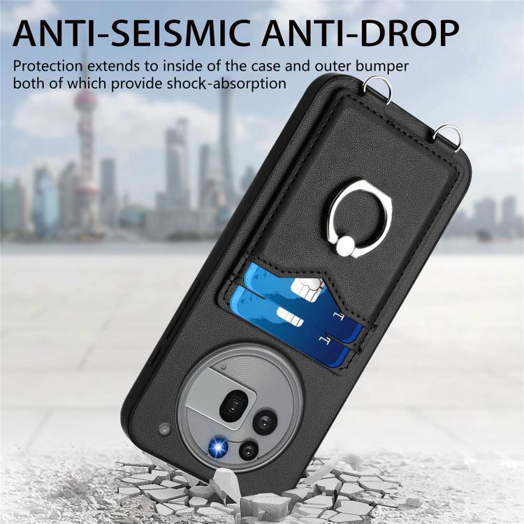 For Nothing Phone 3a Pro R20 Ring Card Holder Phone Case