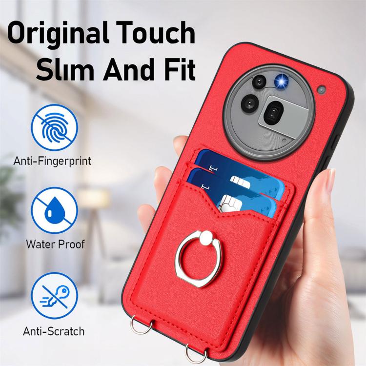 For Nothing Phone 3a Pro R20 Ring Card Holder Phone Case